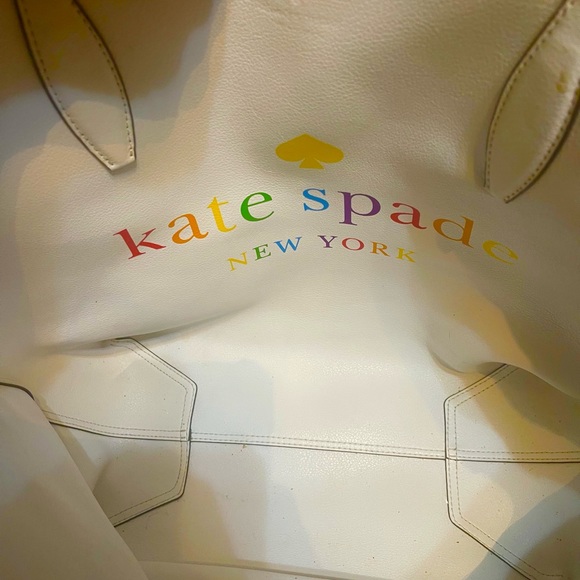 Reversible Kate Spade Rainbow purse/tote - Picture 8 of 8